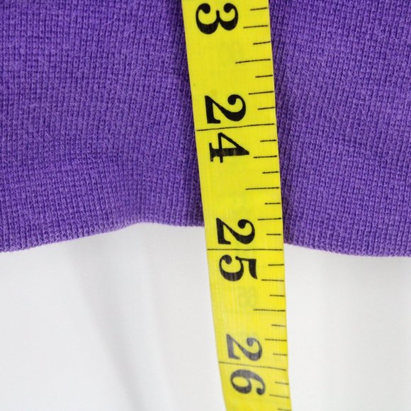 Vintage Sportco Authentic Hoodie Sweatshirt Women's Purple Western Embroidered M - Picture 10 of 10